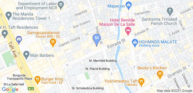 Map to MDS Jiu Jitsu 